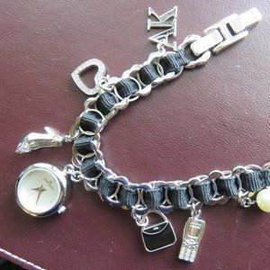 ANNE KLEIN CHARM BRACELET WATCH